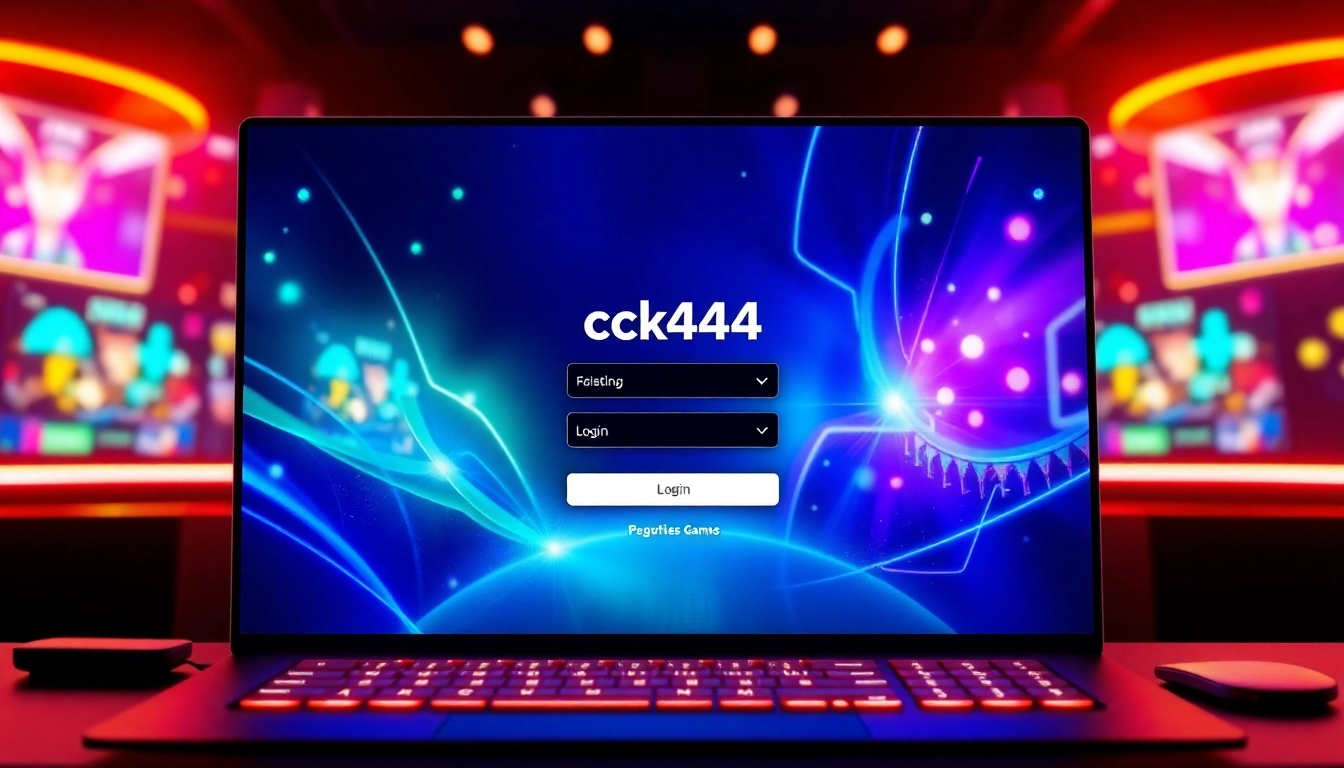 Quick and secure ck444 login process on a user-friendly gaming platform with vibrant visuals and intuitive interface, ensuring fast access to top games.